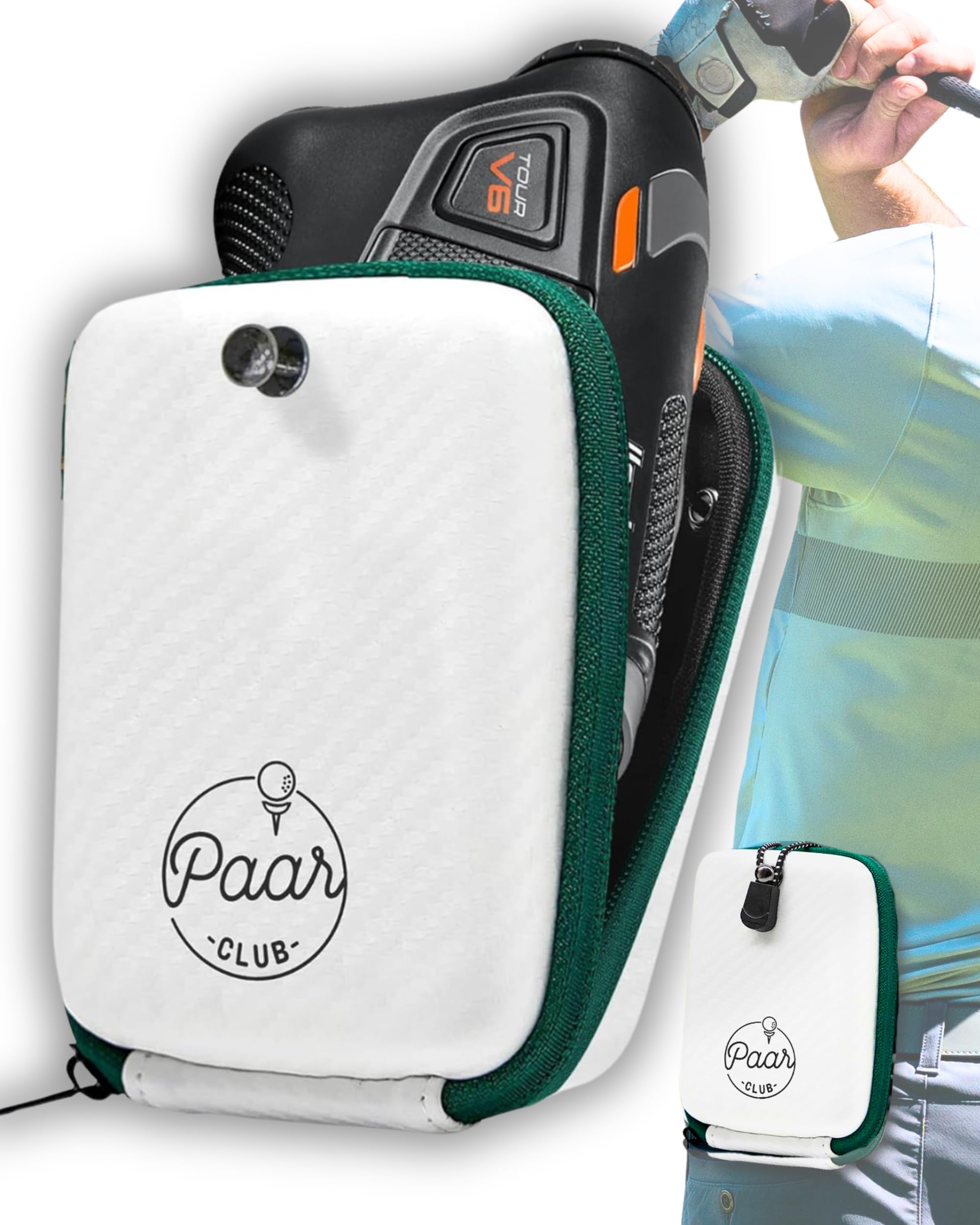Paar Club Golf Range Finder Case  Universal Hardshell Case Compatible With Bushnell/Callaway & Most Rangefinder  Protect & Carry