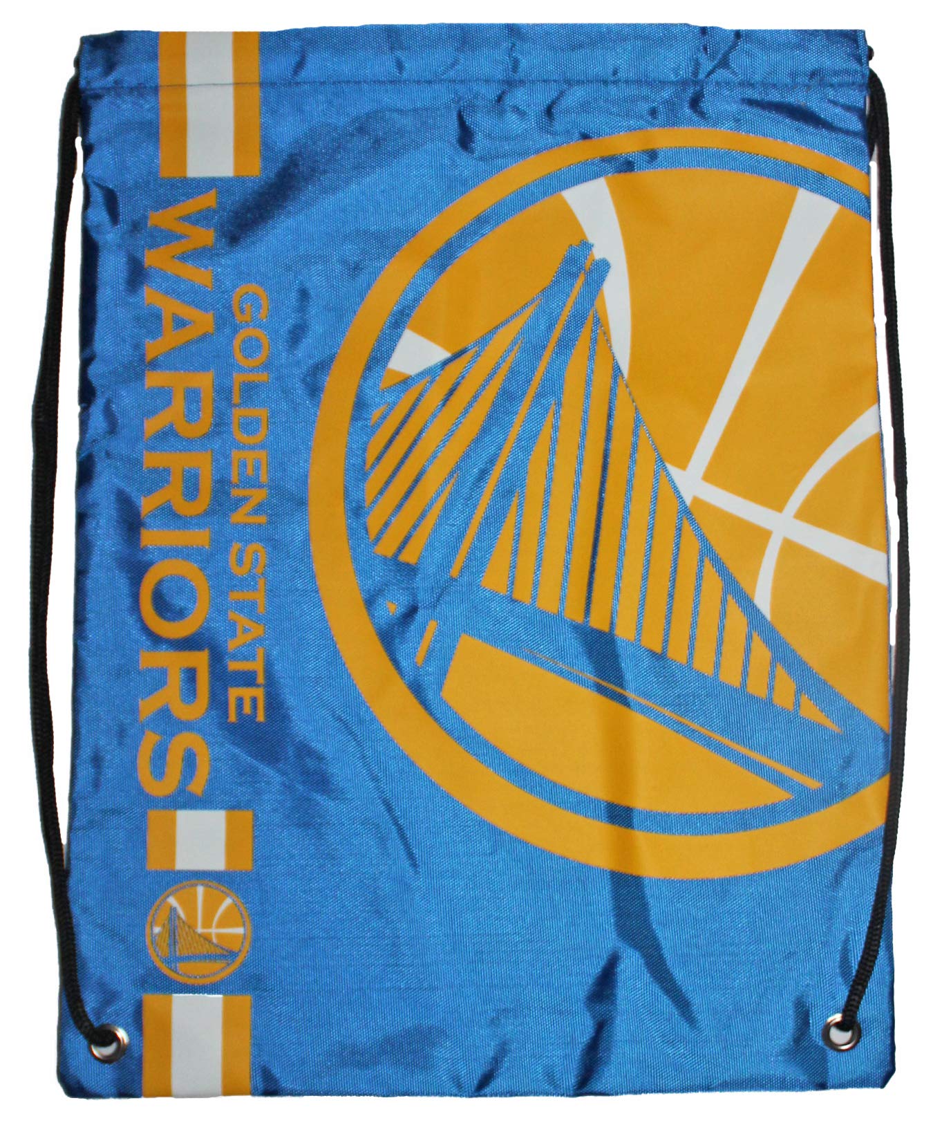 FOCO Golden State Warriors NBA Big Logo Drawstring Backpack