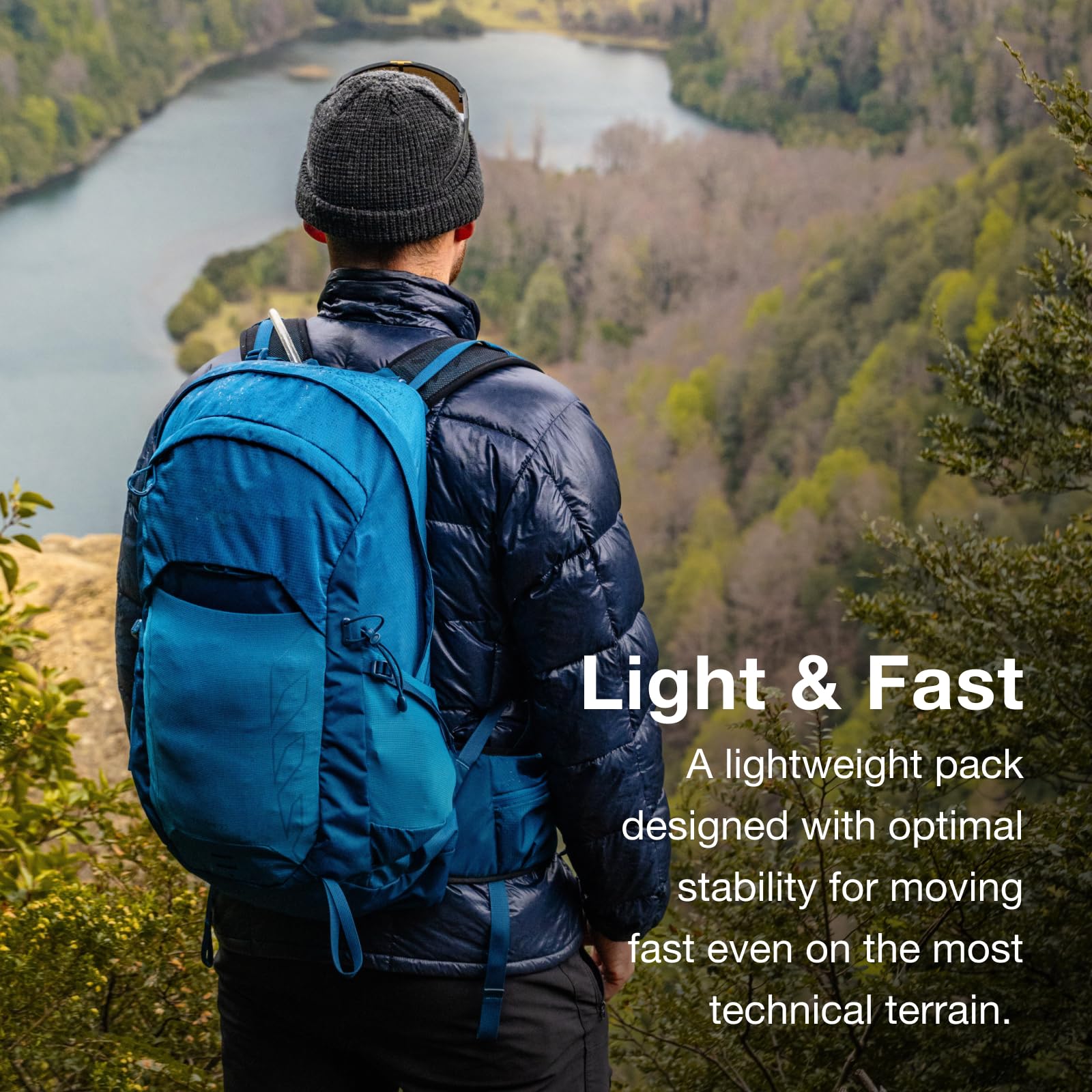 Osprey Talon 26L Mens Lightweight Hiking Backpack - Daypack for Travel & Camping, Phantom Grey/Dark Charcoal