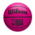 Wilson Nba Drv Outdoor Basketball With Pump - Pink, Size 7-29.5''