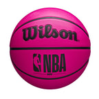 Wilson Nba Drv Outdoor Basketball With Pump - Pink, Size 7-29.5''