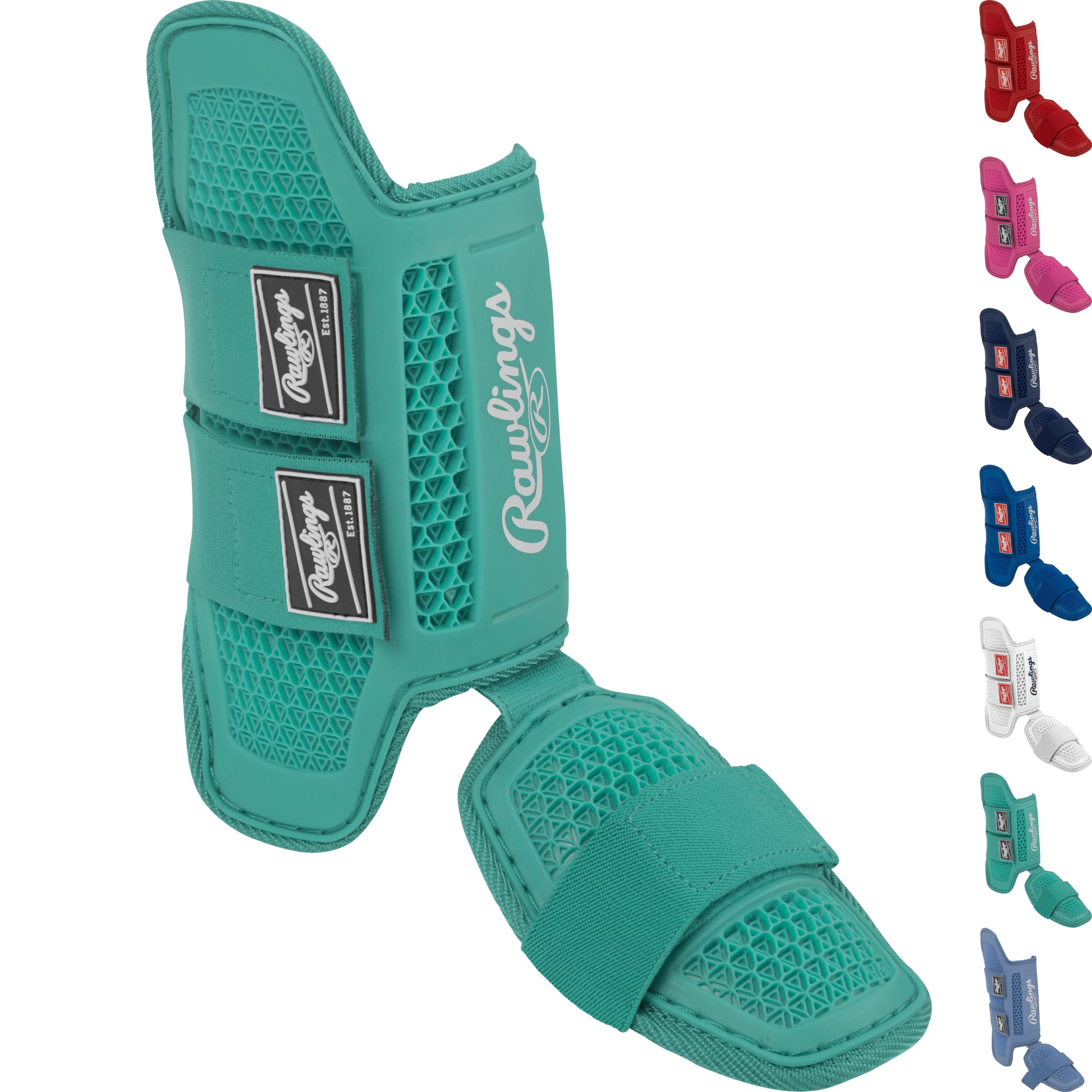 Rawlings | Batters Leg Guard | Baseball/Softball | Large (One Size Fits Most) | Mint