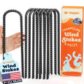 Happin 12 Inch Heavy Duty Ground Anchors, Garden Stakes U Hook, Tent Stakes Heavy Duty, Chain Link Fence Anchors, Ground Anchors