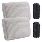 Enitya 2 Pack Camping Pillow With Washable Cover - Travel Essentials, Memory Foam Backpacking Pillow, Portable For Camping, Air