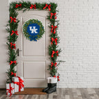 Rico Industries Ncaa Kentucky Wildcats Wreath Shape Cut Pennant - Home And Living Room D  Cor - Soft Felt Ez To Hang, 18X0.10X18