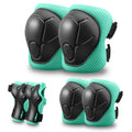 Kids Protective Gear Set Knee Pads for Kids 3-14 Years Toddler Knee and Elbow Pads with Wrist Guards 3 in 1 for Skating Cycling 