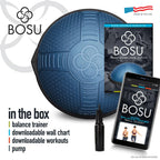 Bosu Half Ball Home Balance Exercise Trainer For Strength And Flexibility Workouts With Built To Last Burst Resistant Material A