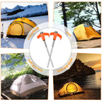 20 Pack 8 Screw In Tent Stakes Heavy Duty- Ground Anchors Screw- Tent Pegs Camping Stakes- Hex Pegs Drillable Tent Stakes And He