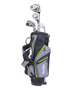 Tour Edge Hl-J Junior Complete Golf Set With Bag (Right Hand, Graphite, 1 Putter, 2 Irons, 1 Hybrid, 1 Wood, 7-10 Yrs) Green