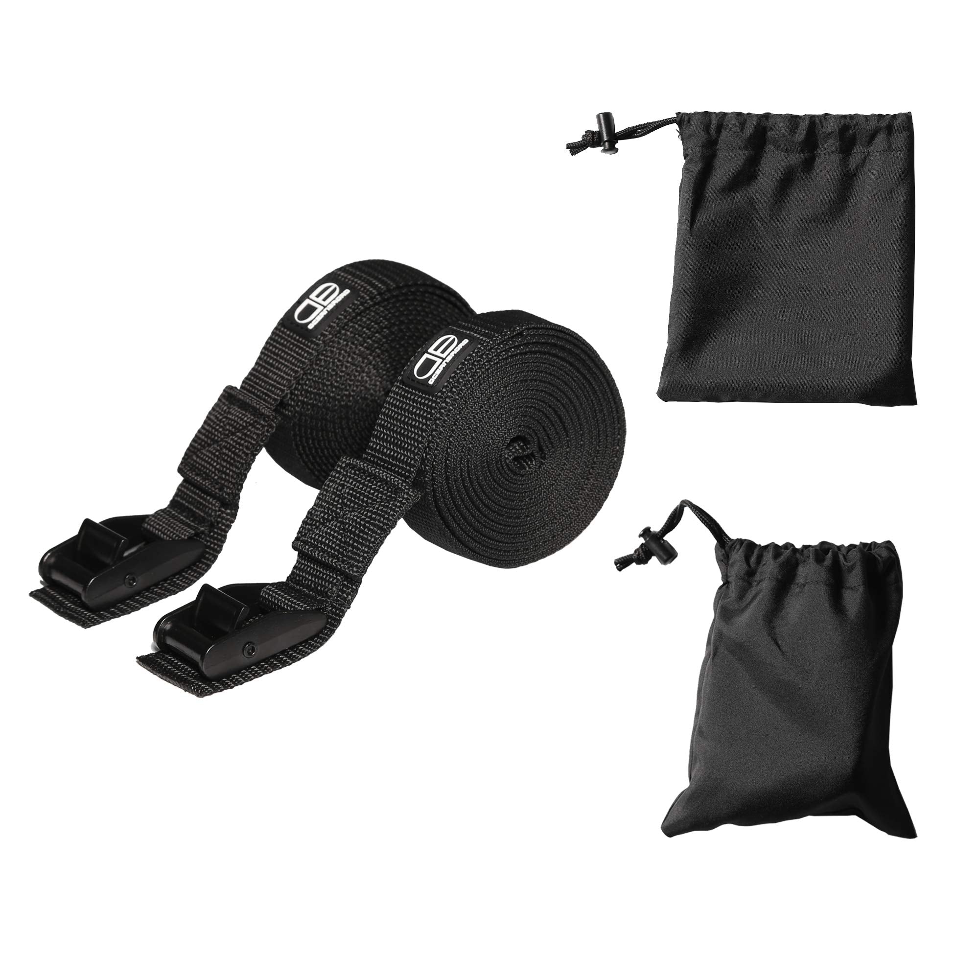 Oceanbroad Kayak Tie Down Strap 1 Inch 16 Feet 2 Pack Cam Buckle Straps For Surfboard Sup Board Kayak Canoe