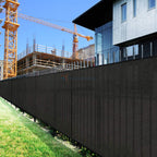 Tang Sunshades Depot Privacy Fence Screen Black 5 X 148 Heavy Duty Commercial Windscreen Residential Fence Netting Fence Cover 1