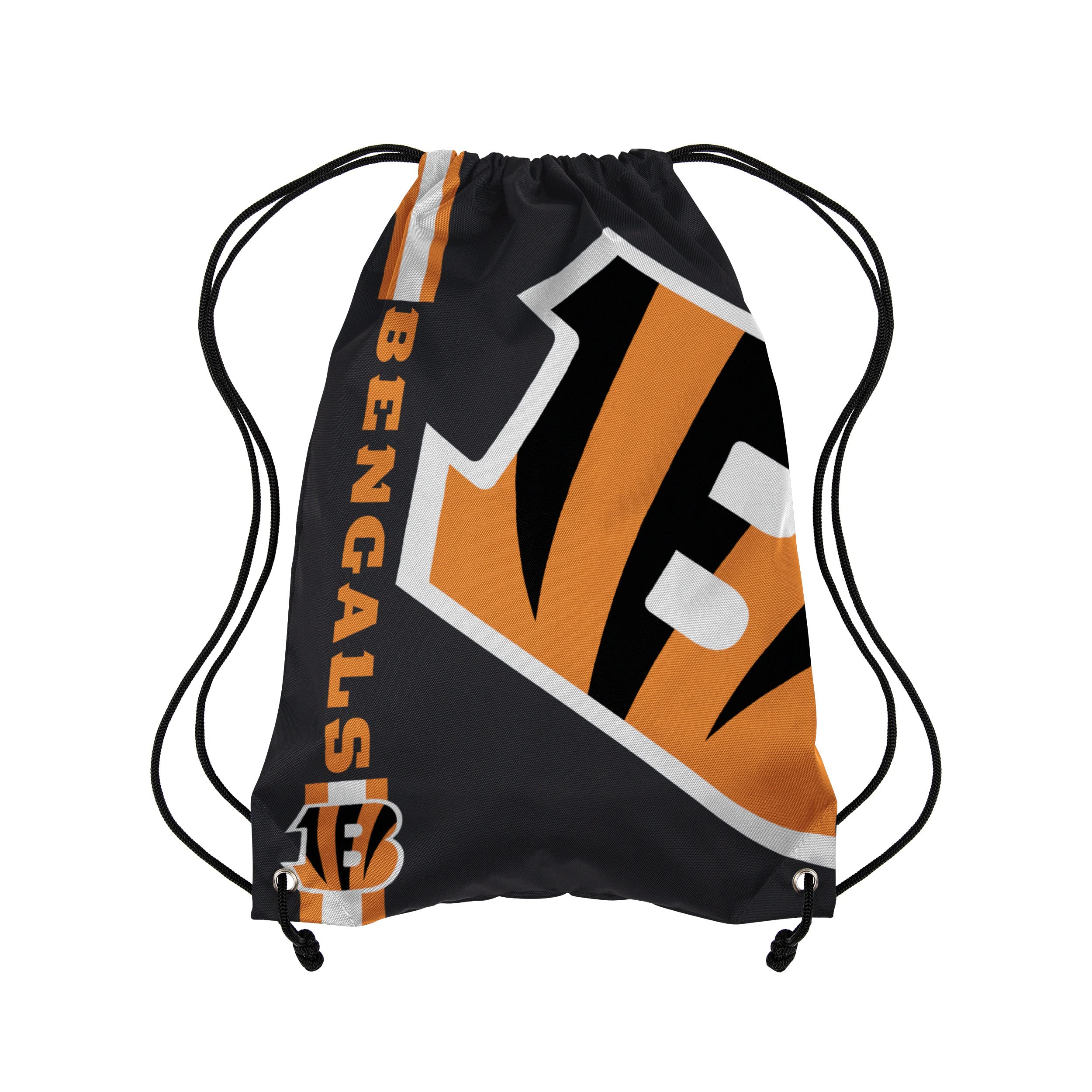 FOCO Cincinnati Bengals NFL Big Logo Drawstring Backpack