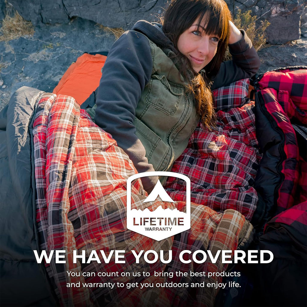 Teton Sports Celsius Xxl 0 Degree Sleeping Bag - 0F Cold-Weather Sleeping Bag For Men & Women - Camping Accessory & Winter Sleep