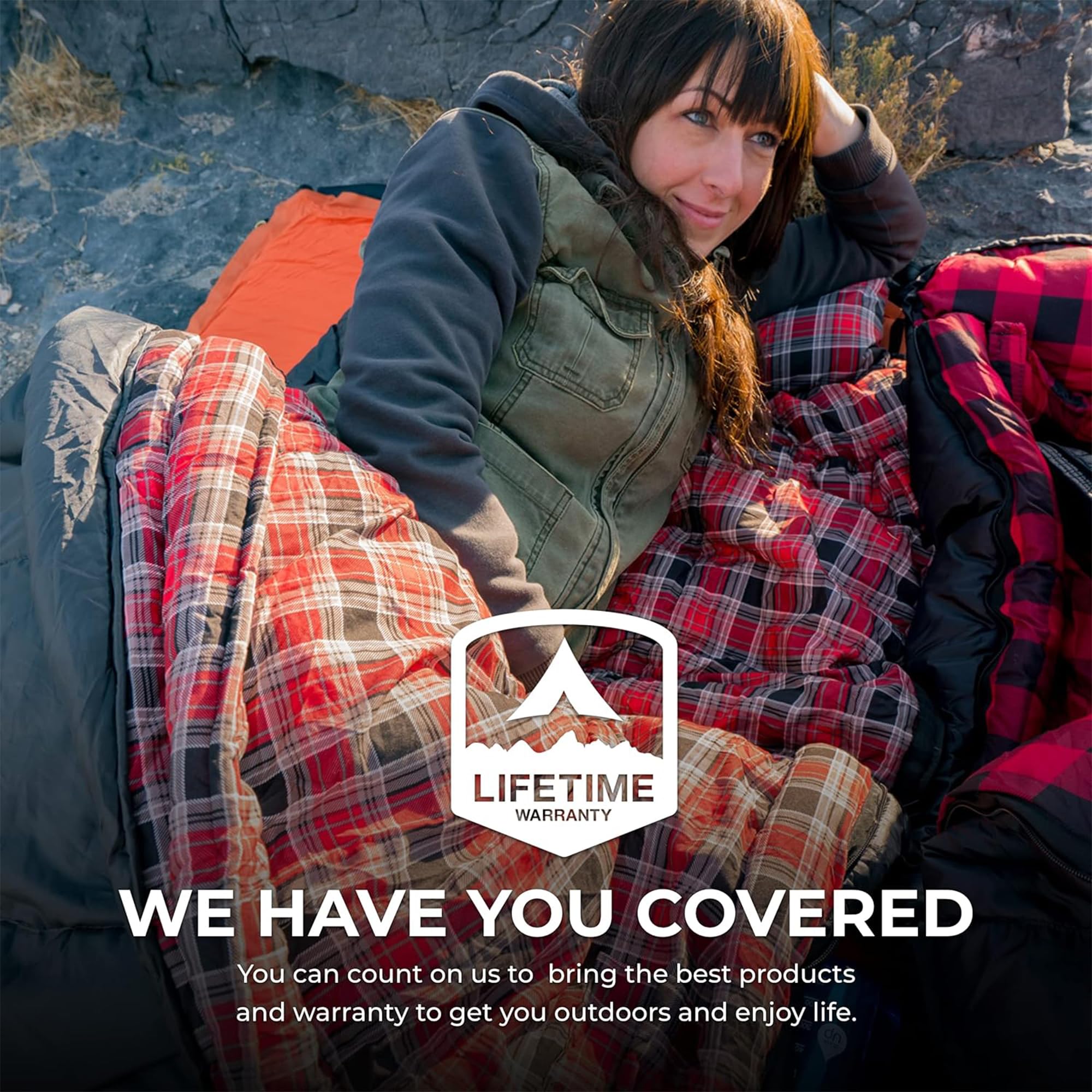 Teton Sports Celsius Xxl 0 Degree Sleeping Bag - 0F Cold-Weather Sleeping Bag For Men & Women - Camping Accessory & Winter Sleep