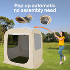 Alvantor Pop Up Screen House, 4 In 1 Outdoor Camping Tent,6'X6'Screen Room With Mosquito Netting &Waterproof Pvc, Pvc Clear Top