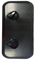 Seaflo Marine Boat Deck Access Hatch & Lid 23.9'' X 13.9'', Black, 606Mm X 353Mm