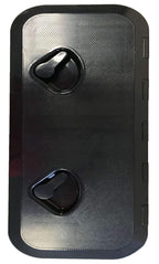 Seaflo Marine Boat Deck Access Hatch & Lid 23.9'' X 13.9'', Black, 606Mm X 353Mm