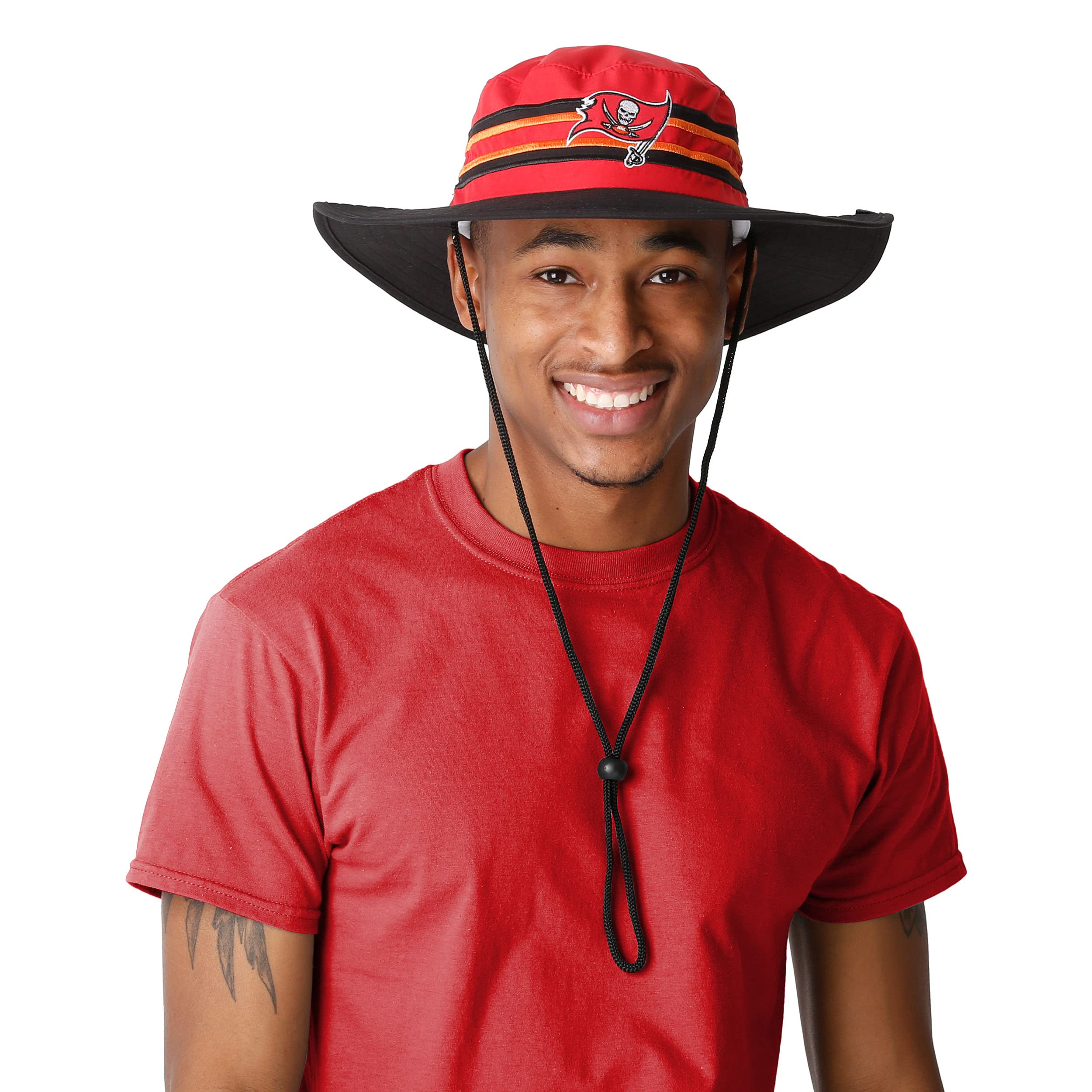 Foco Tampa Bay Buccaneers Nfl Team Stripe Boonie Hat