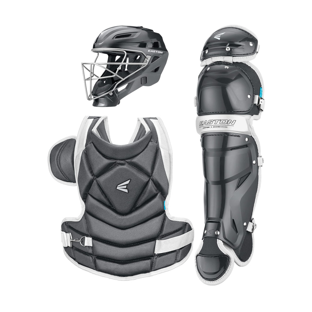 Easton | The Fundamental By Jen Schro Fastpitch Softball Catcher'S Equipment | Box Set | Nocsae Certified | Large Ages 15+ | Cha