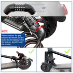 Ndakter Bike Lock Cable, 4 Feet High Security 5 Digit Resettable Combination Coiling Bike Cable Lock, Bicycle Cable Lock For Bic