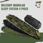 Military Modular Sleep System 4 Piece With Goretex Bivy Cover And Carry Sack