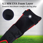 Zodiac Soccer Shin Guard with Detachable Ankle Protection-Red - Vizari Sports