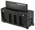 Skb Equipment Case, Roto-Molded Lcd Case Fits 20 - 26 Screens, Universal Foam Pad Set