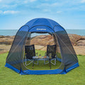 Kingcamp Pop Up Screen Tent, Camping Tent For 4-6 Person 10' X 10' Portable Screen House Room With Detachable Sunshade For Campi