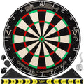 Viper Slash Official Competition Bristle Steel Tip Dartboard, Wdf Accredited With Staple-Free Ultra-Thin Metal Wiring, Self-Heal