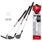 Franklin Sports Kids Golf Set - Youth Adjustable Plastic Golf Club Set - Kids Plastic Golf Set With Bag And Balls - Adjustable L