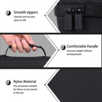 Co2Crea Hard Case Compatible With Steel Tip Or Soft Tip Darts, Holds 12 Darts And Extra Accessories, Built-In Storage Tubes And