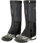 Unigear Snow Leg Gaiters For Men Women, Waterproof Boot Gaiters For Hiking Walking Climbing Hunting Skiing 1000D Fabric (Grey,La