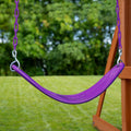 Swing-N-Slide WS 4882 Extreme-Duty Swing Seat with Comfort Coated Chains, Purple Seat with Purple Chains