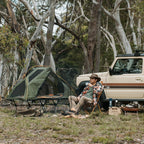 Night Cat Camping Cot Tent - Waterproof 1-Person Off-Ground Combo Cot Bed For Adults Portable Easy Set-Up Tent