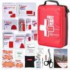Small First Aid Kits,Travel First Aid Kit With Labelled Compartments Molle System Compact Medical Kit For Car, Hiking, Backpacki