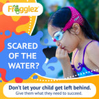 Frogglez Kids Swim Goggle Patented Comfort Strap Only Fits Most Goggles | No Hair Pulling | Recommended By Olympic Swimmers (Pur