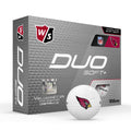 Wilson Duo Soft+ Nfl Golf Balls (1 Dozen)-Arizona,White