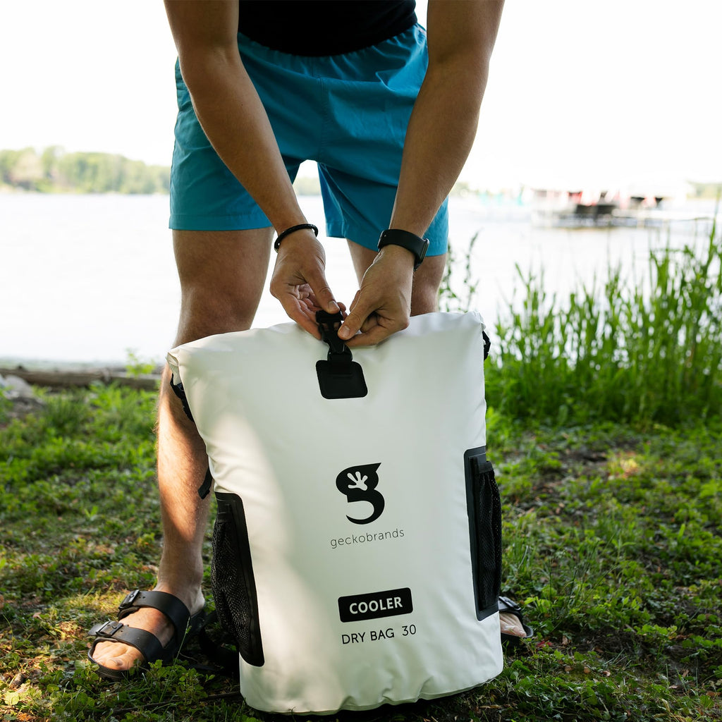 Geckobrands Backpack Dry Bag Cooler