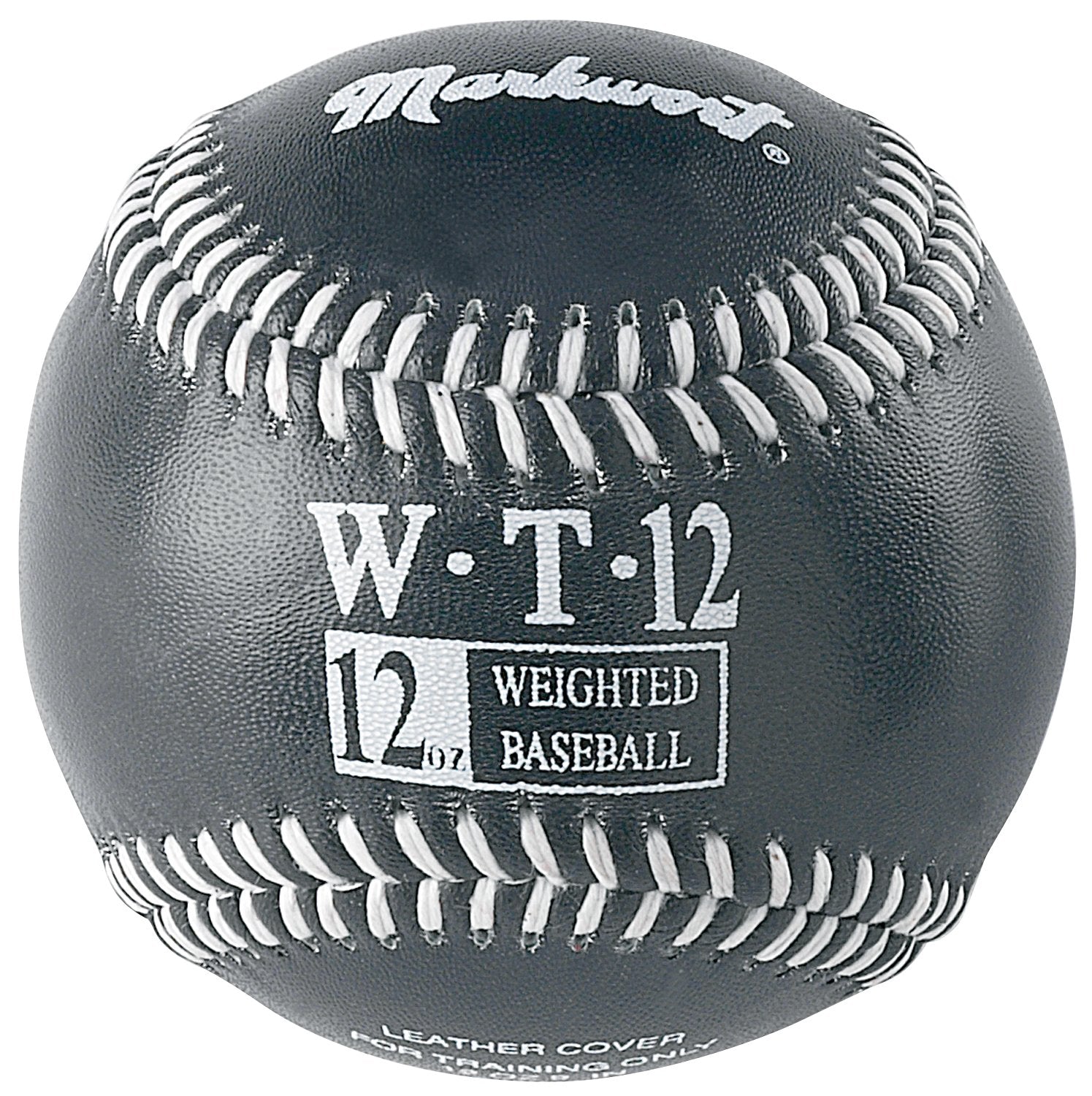 Markwort Weighted 9-Inch Baseballs-Leather Cover (Individually Boxed), Red