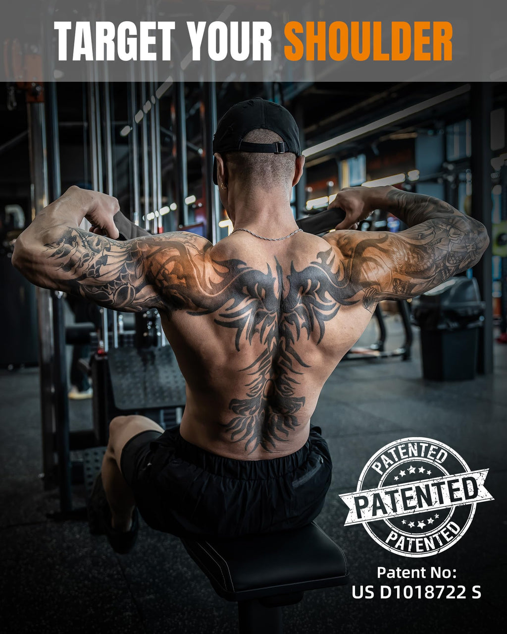 MANUEKLEAR Tricep Rope Cable Attachment Handles, Greater Range of Motion, Tricep Pull Down Rope for Push Downs, Crunches, Facepu