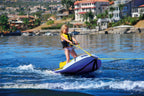 Airhead Ez Ski Towable Tube Water Ski Trainer,White/Blue/Yellow