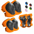 Wemfg Kids Protective Gear Set Knee Pads For Kids 3-8 Years Toddler Knee And Elbow Pads With Wrist Guards 3 In 1 For Skating Cyc