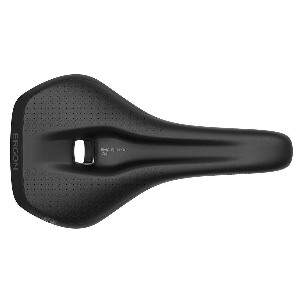 Ergon Smc Sport Gel Men'S Bike Saddle Mountain Mtb/Trail  Stealth Black, Small/Medium