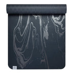 Gaiam Dry-Grip Yoga Mat - 5Mm Thick Non-Slip Exercise & Fitness Mat For Standard Or Hot Yoga, Pilates And Floor Workouts - Cushi