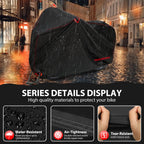 Topcrown Bike Cover Waterproof Outdoor Storage for 1 Bike, Bicycle Cover Rain Sun UV Dust Wind Proof with Storage Bag for Mounta
