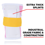 187 Killer Pads Moxi Skate Knee Pads, Elbow Pads, And Wrist Guards, Six Piece Pad Set, Pink, Large/X-Large
