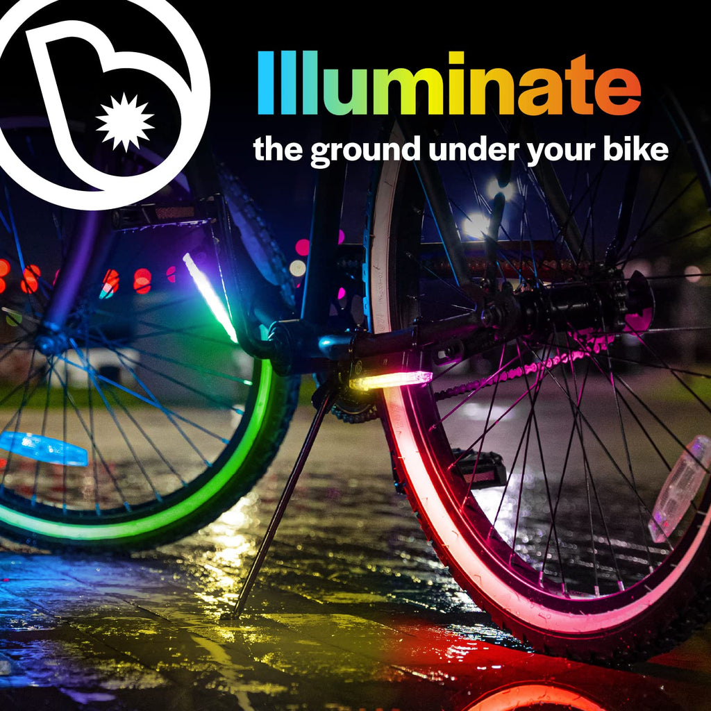 Brightz Gobrightz Led Bicycle Frame Accessory Light, Color Morphing