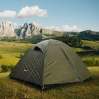 Backpacking Tent For Camping 2/3/4 Person Hiking Ultralight Tent For Waterproof Windproof Outdoor Two Doors Tents Easy Quick Set
