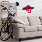 Rico Industries Ncaa Dayton Flyers Diamond Shape Cut Pennant - Home And Living Room D  Cor - Soft Felt Ez To Hang