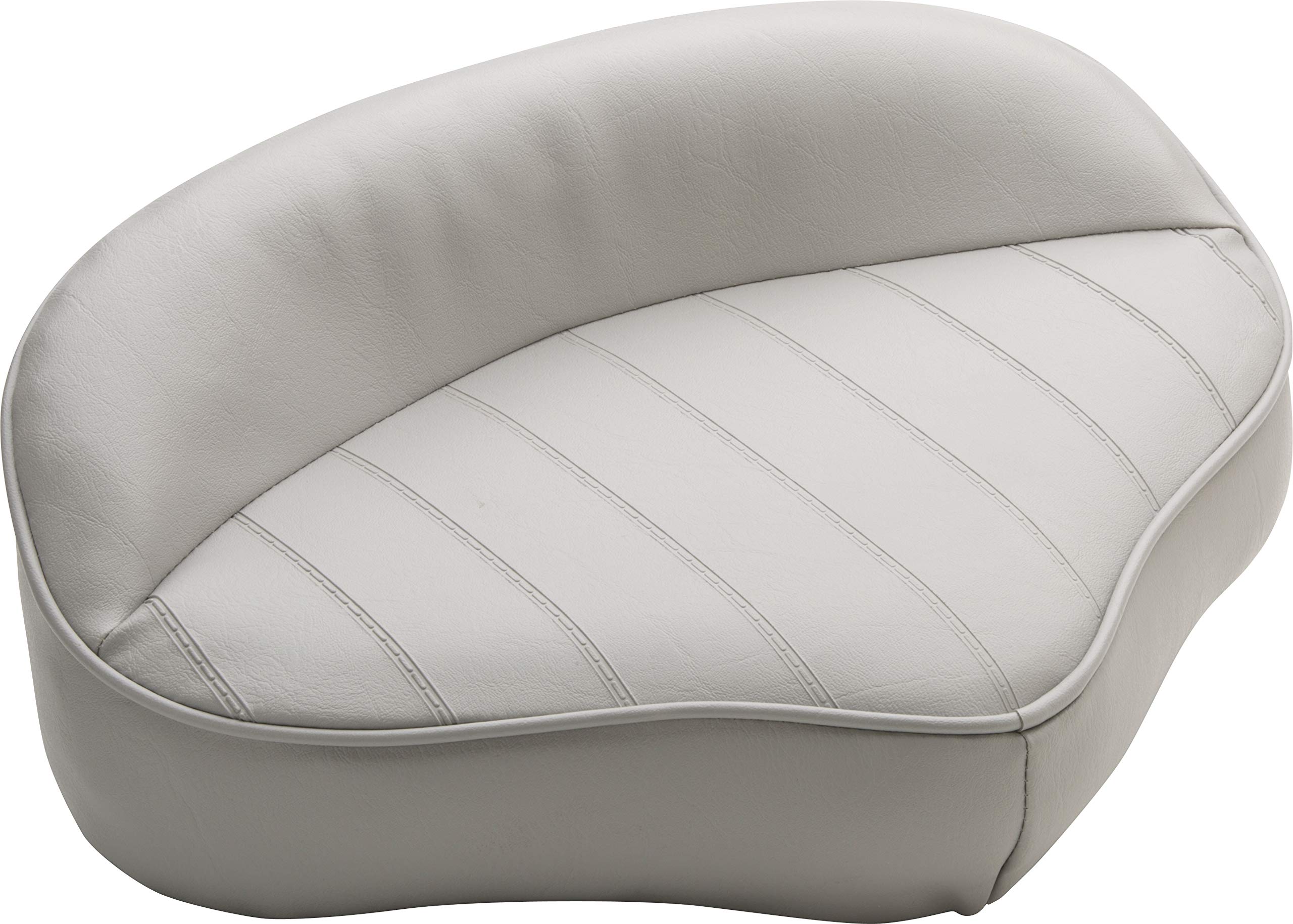 Attwood 98505Gy Casting Seat, Marine-Grade Vinyl Exterior, Universal Seat, 15 Inches W X 11 Inches D X 6 Inches H